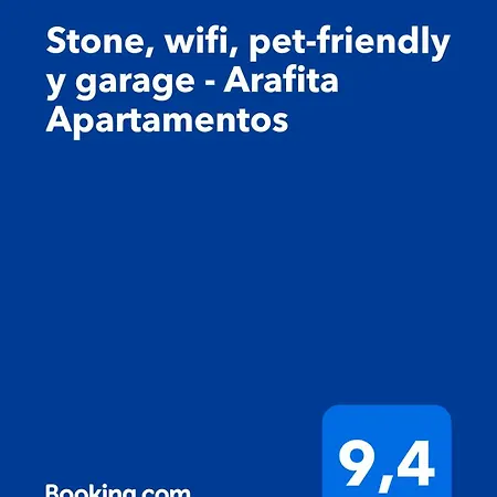 Lägenhet Stone, Wifi, Pet-friendly Y Garage - Arafita Formigal
